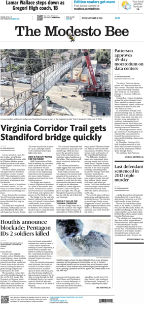 Cover of The Modesto Bee