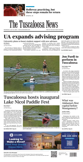 Cover of The Tuscaloosa News