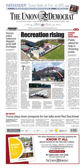 Cover of The Union Democrat