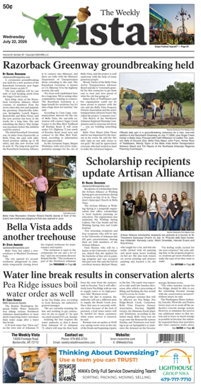 Cover of The Weekly Vista