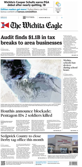 Cover of The Wichita Eagle