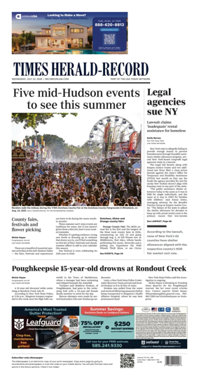 Cover of Times Herald-Record
