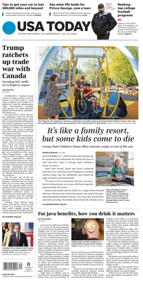 Cover of USA TODAY US Edition