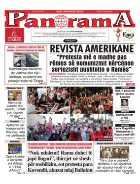 Cover of Panorama (Albania)