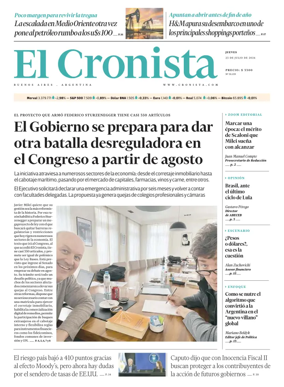 Cover of El Cronista