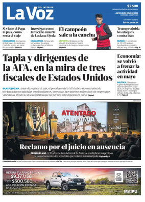 Cover of La Voz del Interior