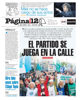 Cover of Pagina 12