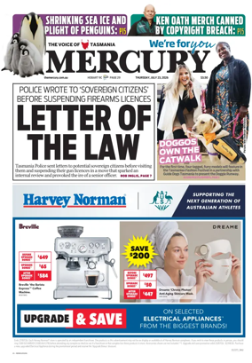 Cover of Mercury (Hobart)