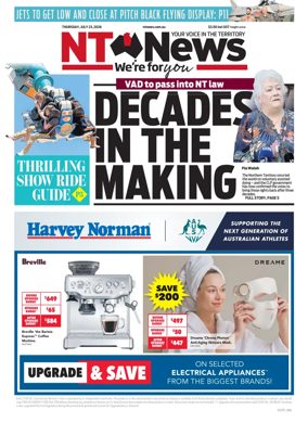 Cover of NT News