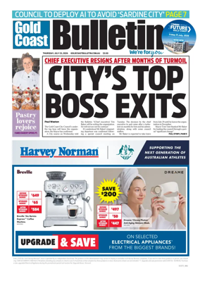 Cover of The Gold Coast Bulletin