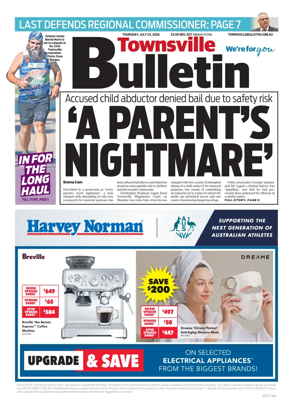 Cover of Townsville Bulletin