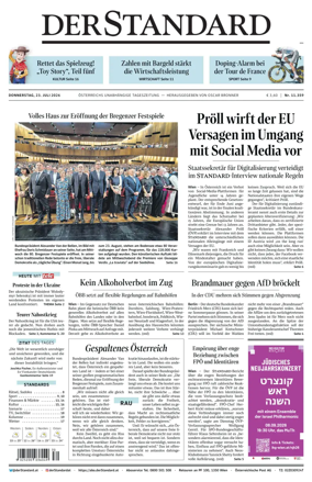 Cover of Der Standard