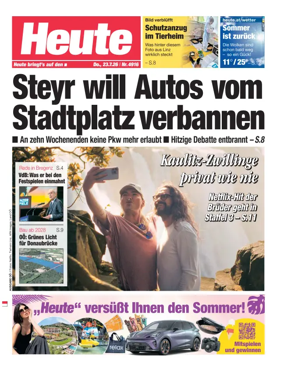 Cover of Heute - Oberosterreich Ausgabe