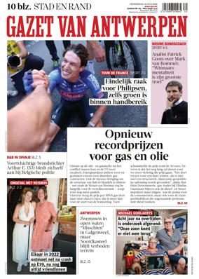 Cover of Gazet van Antwerpen Stad en Rand