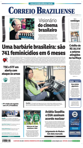 Cover of Correio Braziliense