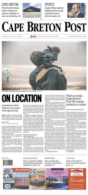 Cover of Cape Breton Post