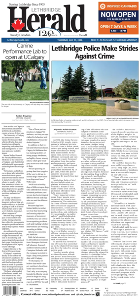 Cover of Lethbridge Herald