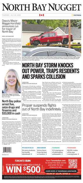 Cover of North Bay Nugget