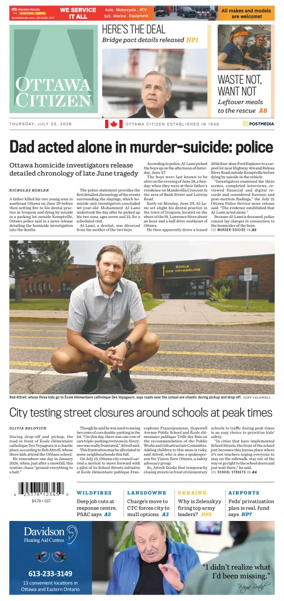 Cover of Ottawa Citizen