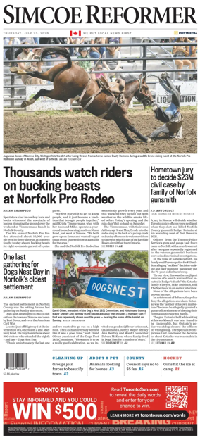 Cover of Simcoe Reformer