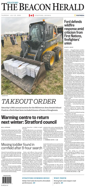 Cover of The Beacon Herald
