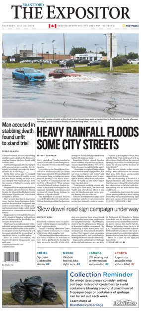 Cover of The Expositor (Brantford)