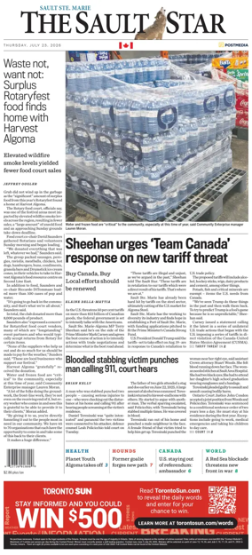 Cover of The Sault Star
