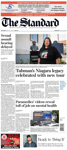Cover of The Standard (St. Catharines)