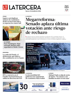 Cover of La Tercera