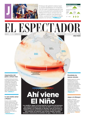 Cover of El Espectador