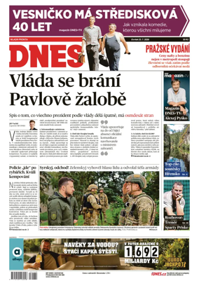 Cover of Dnes Prague Edition