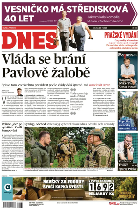 Cover of MF DNES