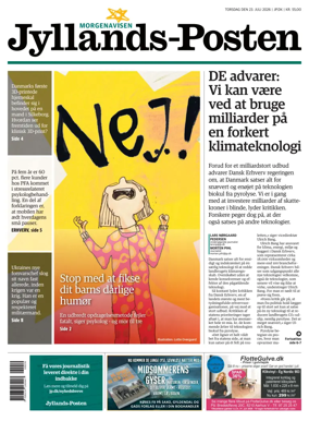 Cover of Jyllands-Posten