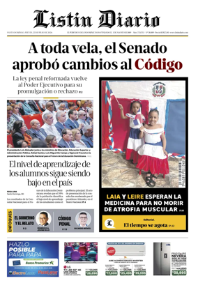Cover of Listin Diario