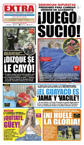Cover of Diario Extra