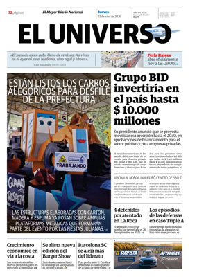 Cover of El Universo