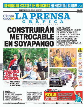 Cover of La Prensa Grafica