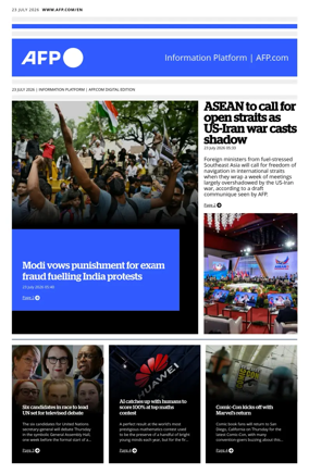 Cover of AFP English