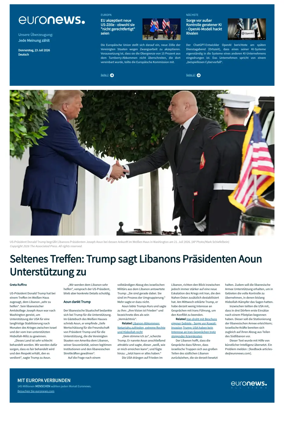 Cover of Euronews (German Edition)