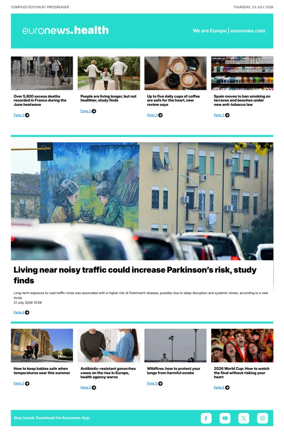 Cover of Euronews Health (English) Compiled Edition