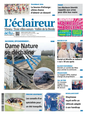 Cover of L'Eclaireur (Vimeu Trois villes soeurs Vallee de la Bresle)