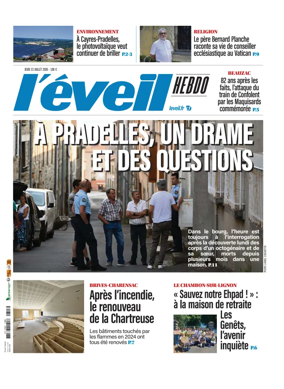 Cover of L'Eveil Hebdo