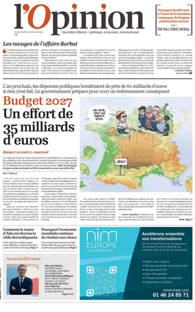 Cover of L'Opinion
