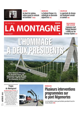 Cover of La Montagne (Moulins)
