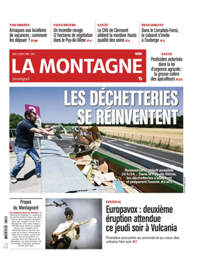 Cover of La Montagne (Riom)