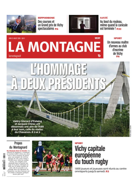 Cover of La Montagne (Vichy)