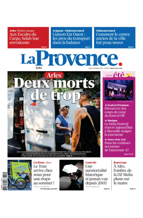 Cover of La Provence Arles
