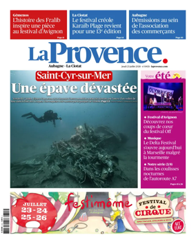 Cover of La Provence Aubagne-La Ciotat