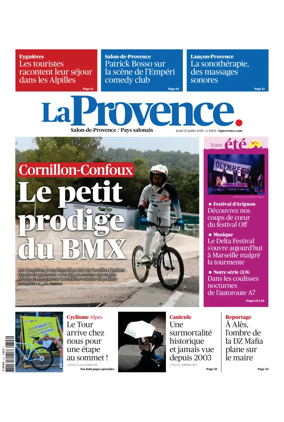 Cover of La Provence Salon-de-Provence / Pays salonais