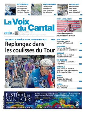 Cover of La Voix du Cantal